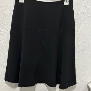 Alfani Black A-Line Knee-Length Skirt